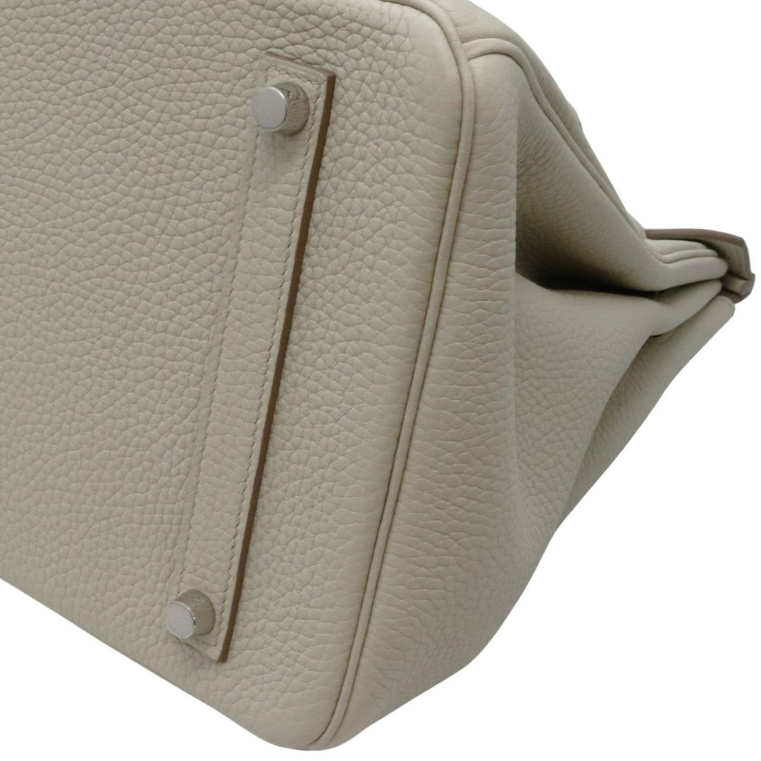 バーキン 35<br>トリヨンクレマンス<br>べトン/シルバー金具<br>【USED】