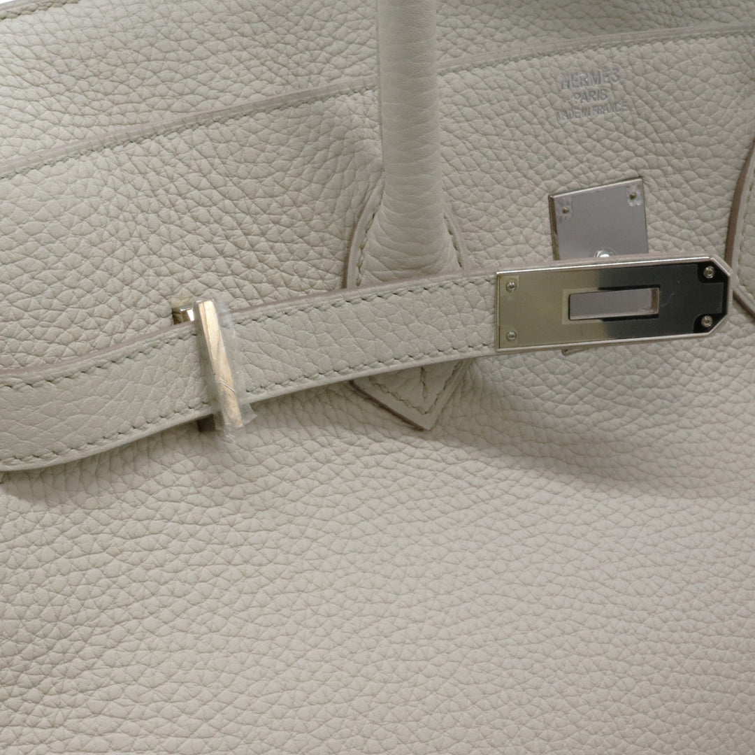 バーキン 35<br>トリヨンクレマンス<br>べトン/シルバー金具<br>【USED】