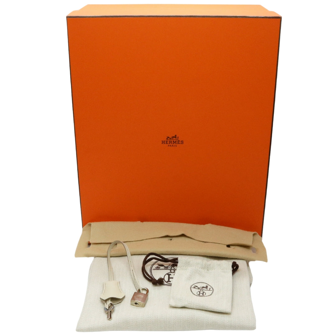 バーキン 35<br>トリヨンクレマンス<br>べトン/シルバー金具<br>【USED】