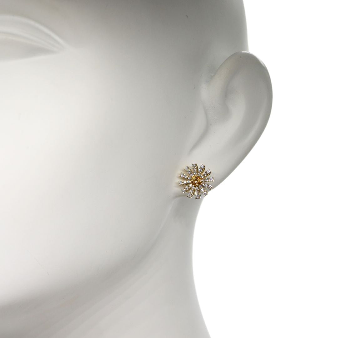 DAMIANI【ダミアーニ】<br>MARGHERITA ピアス<br>K18YG/D0.85ct<br>20072772<br>【USED】