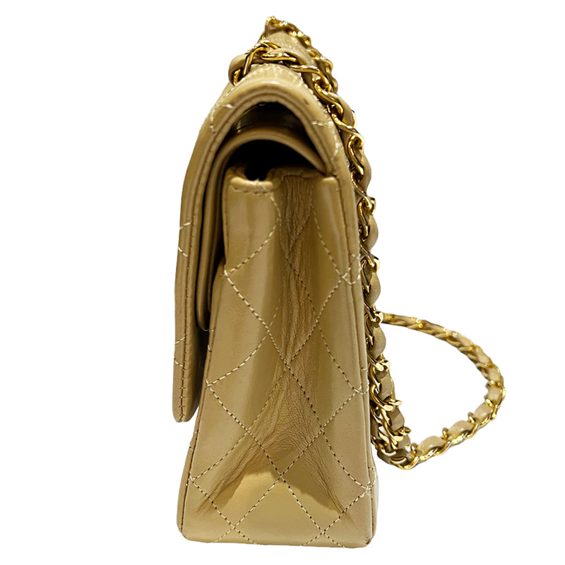 CHANEL【シャネル】<br>マトラッセ ダブルフラップ チェーンバッグ<br>【USED】