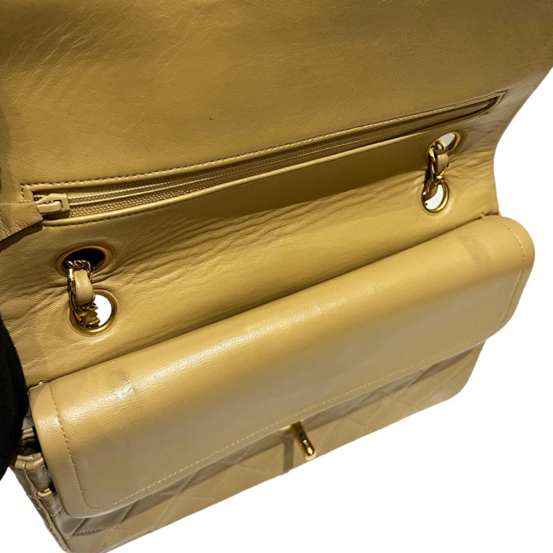 CHANEL【シャネル】<br>マトラッセ ダブルフラップ チェーンバッグ<br>【USED】