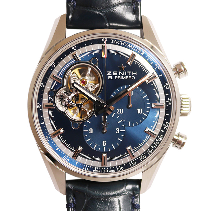 ZENITH ゼニス<BR>エルプリメロ<BR>クロノマスター オープン<BR>03.20416.4061/51.C700<BR>【USED】