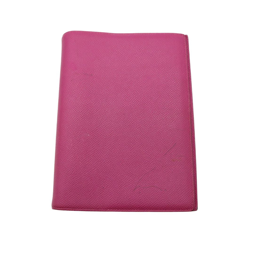 アジェンダ グローブトロッター<br>エプソン<br>ピンク/シルバー金具<br>【USED】