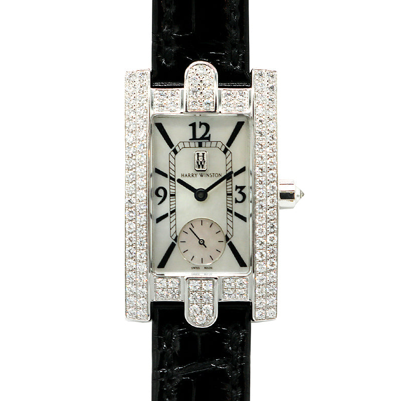 レディー アヴェニュー<BR>ベゼルダイヤ<br>AVEQHM21WW024<BR>【USED】