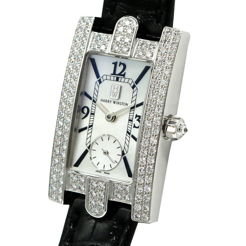 ハリーウィンストン レディー アヴェニュー ベゼルダイヤ AVEQHM21WW024