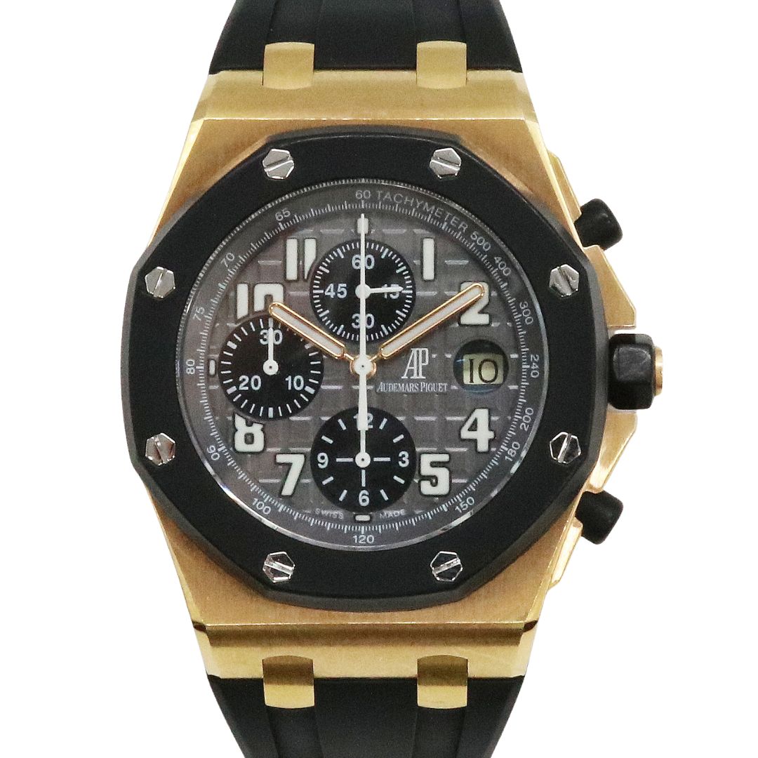 ロイヤルオーク オフショア<br>クロノグラフ<br>25940OK.OO.D002CA.01<br>【USED】