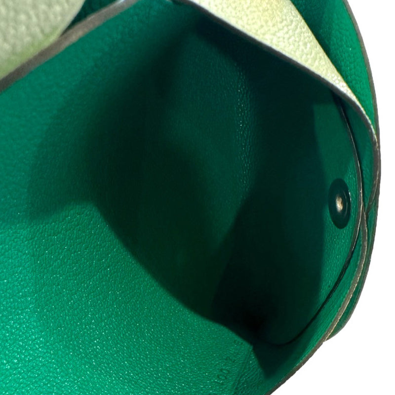 エルメス シェーブルミゾール カルヴィ デュオ ヴェールフィズ×ミント/SV金具【NEW】