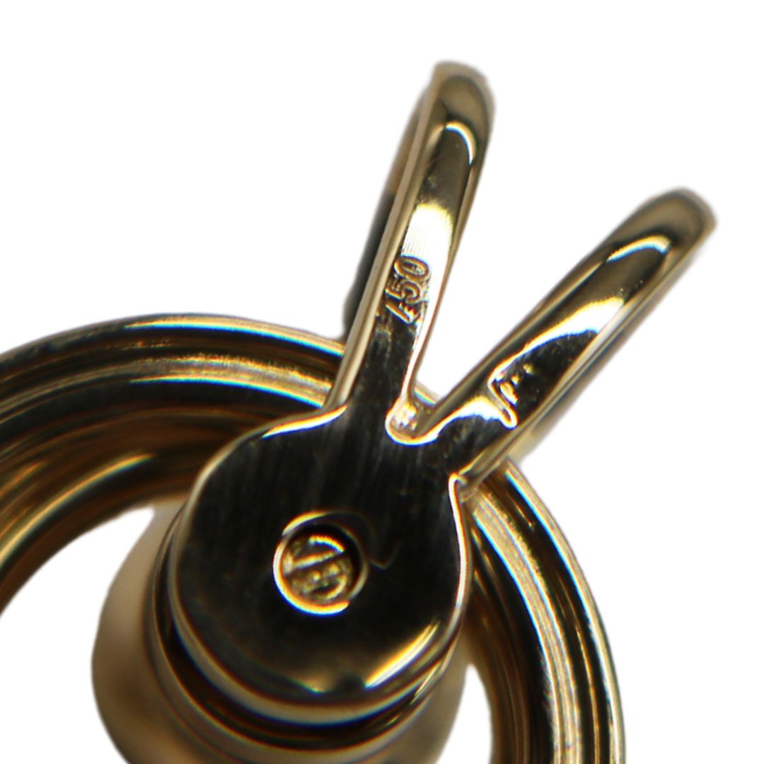 K18YG<br>サークルスウィング<br>ペンダントトップ<br>【未使用品】