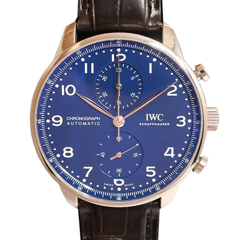 IWC アイダブリューシー<BR>ポルトギーゼ<BR>クロノグラフ<BR>IW371601<BR>世界2000本<BR>【USED】