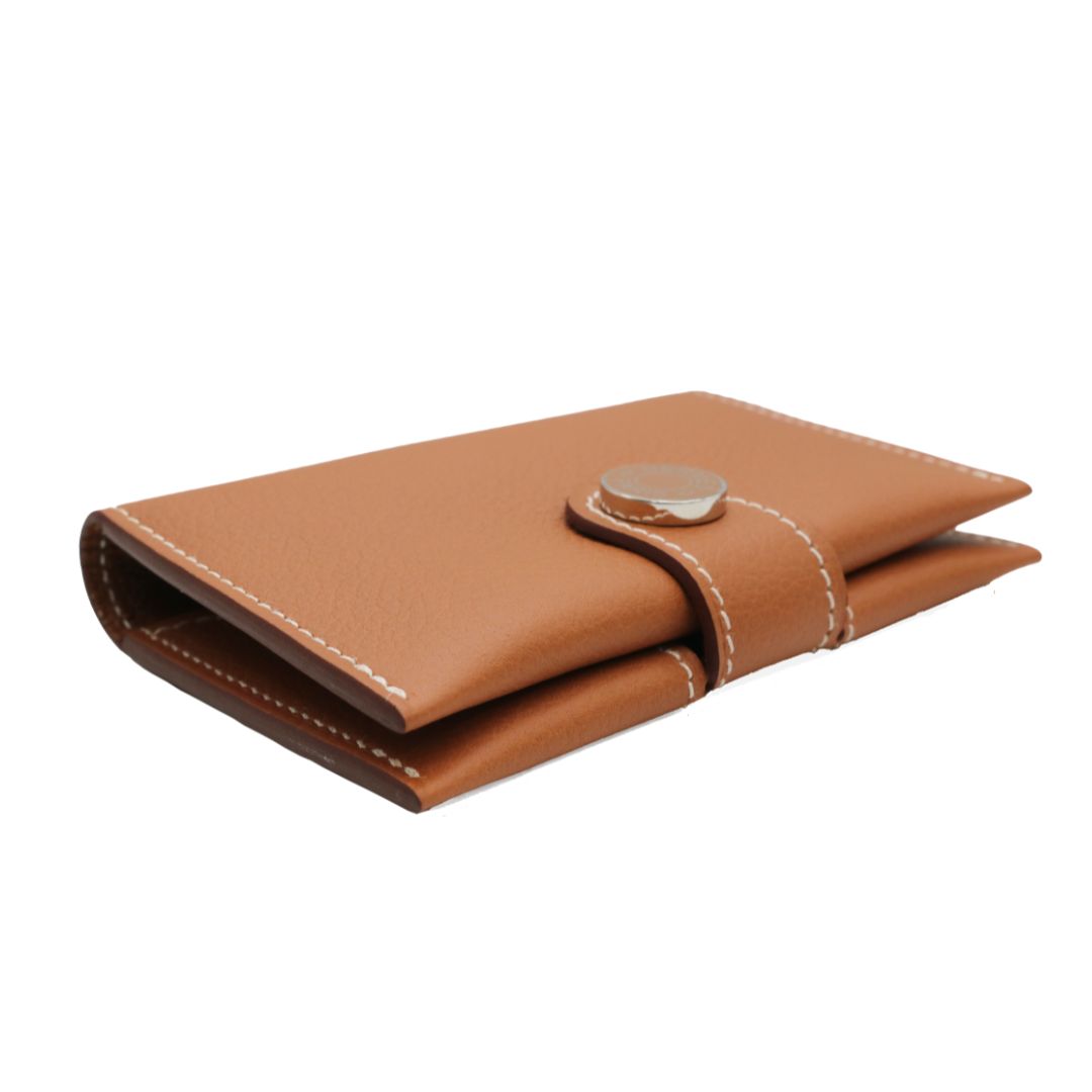 R.M.S カードホルダー<br>エバーカラー/カーフスキン<br>ゴールド/シルバー金具<br>【NEW】