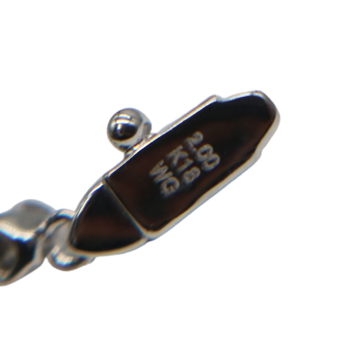 K18WG D2.00ct<br>ダイヤモンド テニスブレスレット<br>【未使用品】