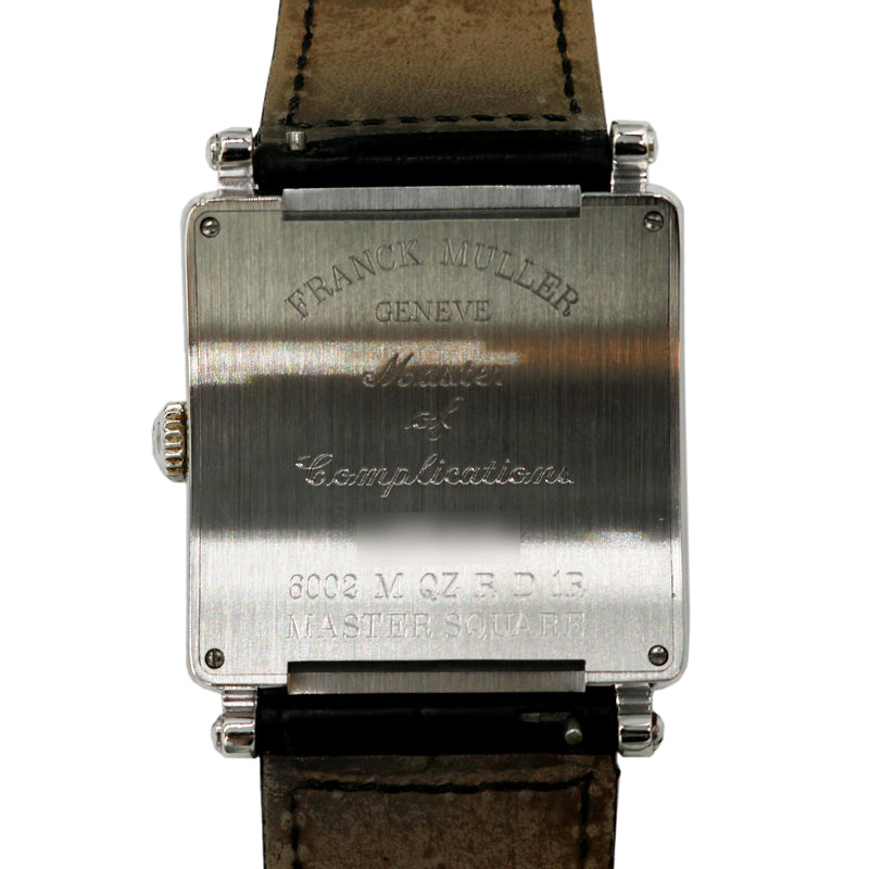 フランクミュラー マスタースクエア ベゼルダイヤモンド 6002MQZRD1R