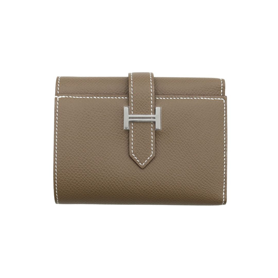 HERMES【エルメス】<br>ベアン コンビネ<br>ヴォーエプソン<br>エトゥープ/シルバー金具【NEW】