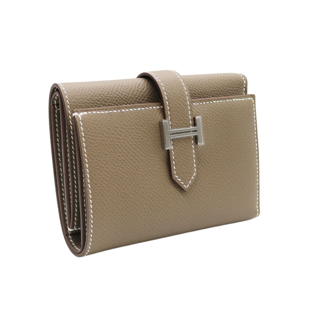 HERMES【エルメス】<br>ベアン コンビネ<br>ヴォーエプソン<br>エトゥープ/シルバー金具【NEW】