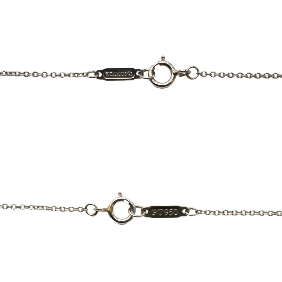 ティファニー ペーパーフラワー ネックレス<br>PT950<br>【USED】