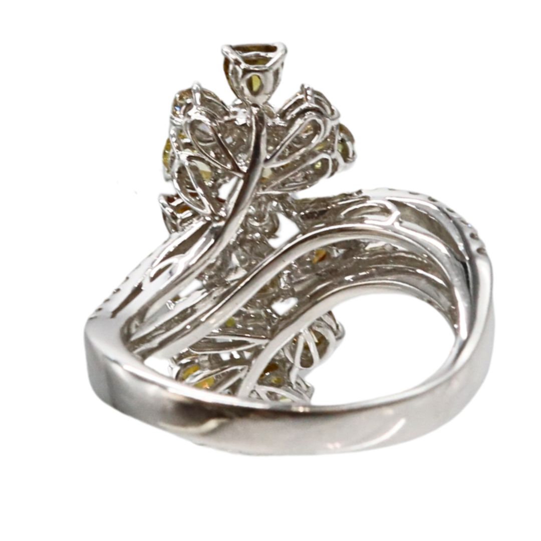 K18WG/D2.74ct<BR>ダイヤモンド<BR>リング<BR>【NEW】