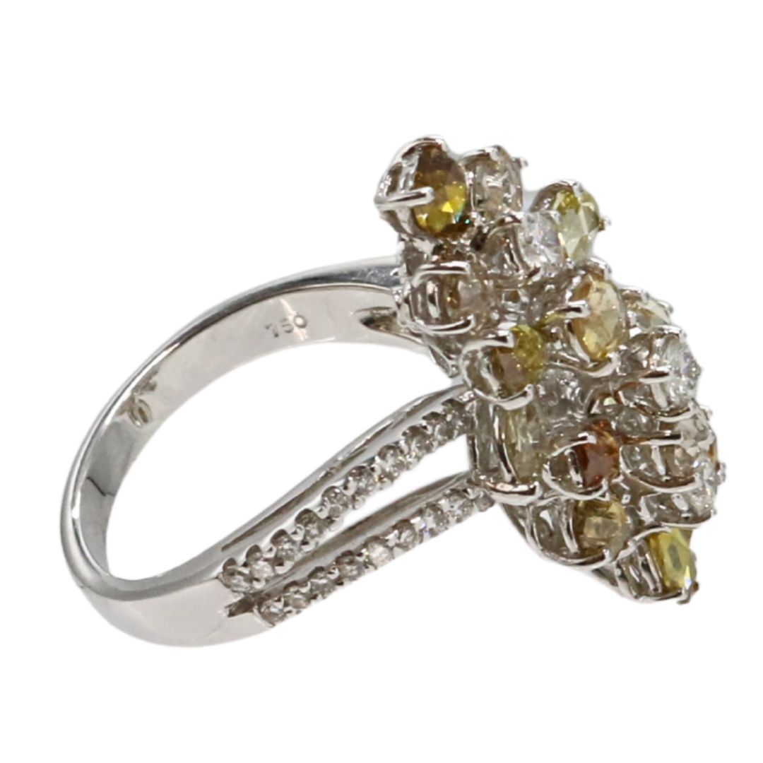K18WG/D2.74ct<BR>ダイヤモンド<BR>リング<BR>【NEW】