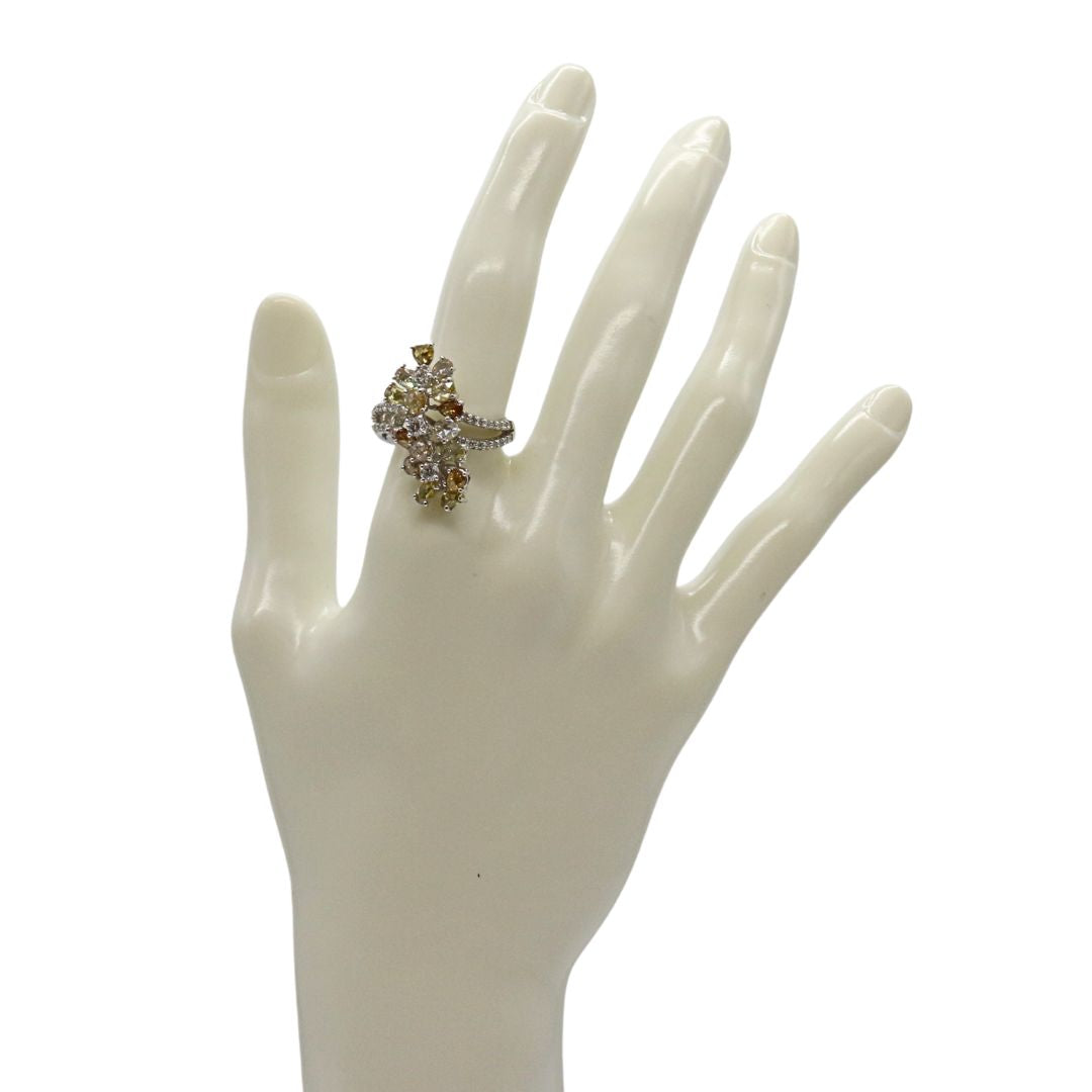 K18WG/D2.74ct<BR>ダイヤモンド<BR>リング<BR>【NEW】
