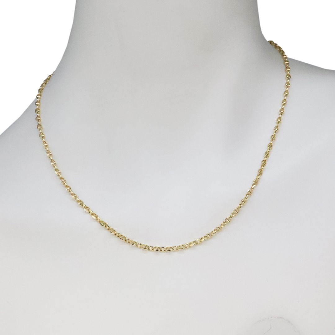 K18YG<br>マリーナチェーンネックレス<br>【NEW】