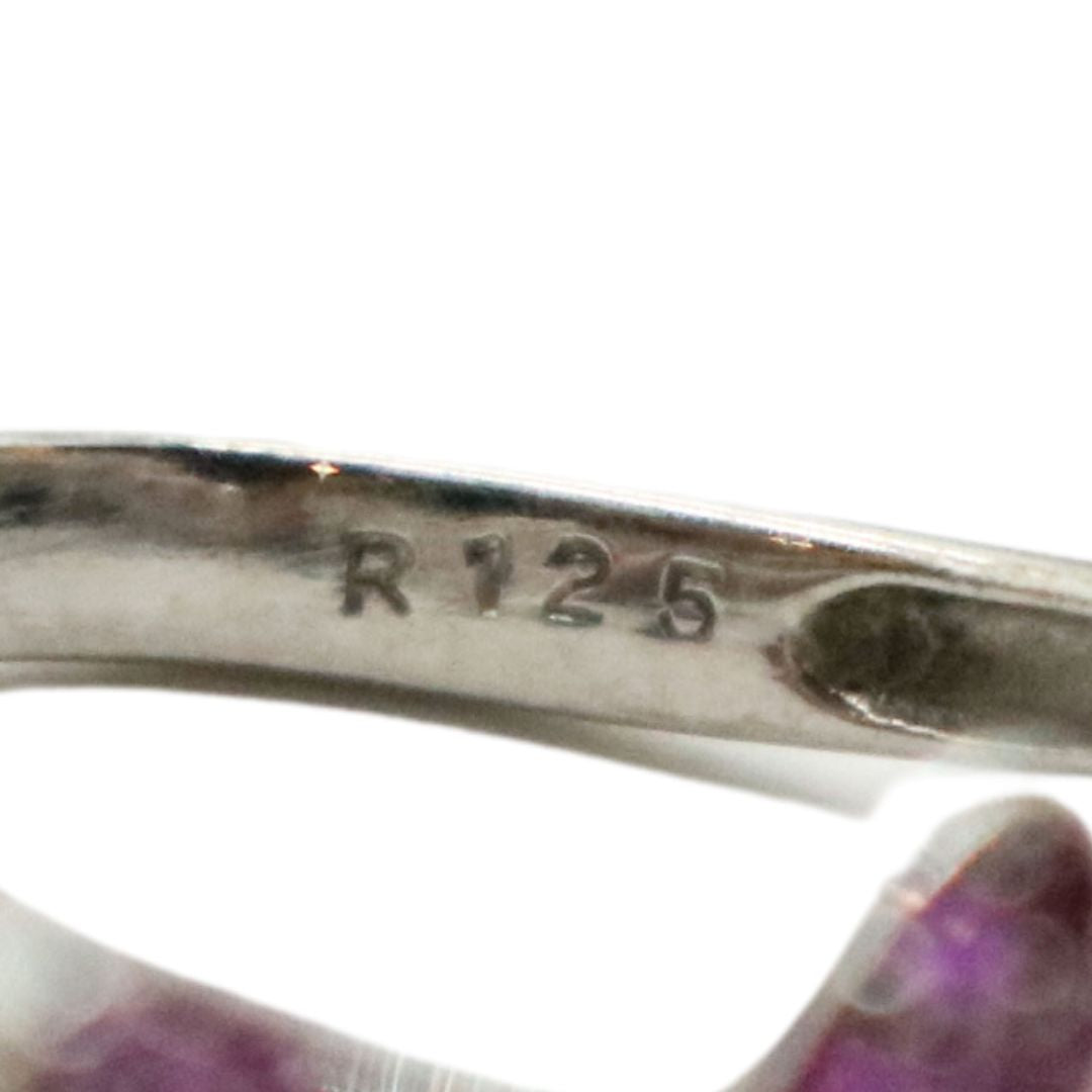 ORIGINAL JEWELRY<br>【オリジナルジュエリー】<br>K18WG/D0.13 R1.25<br>バタフライリング<br>【NEW】