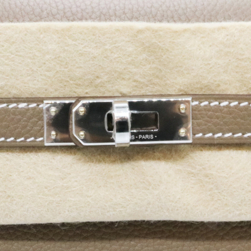 ケリー25<br>トゴ<br>エトゥープ/SV金具<br>【NEW】