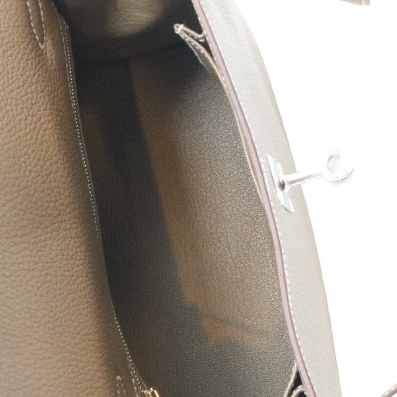 ケリー25<br>トゴ<br>エトゥープ/SV金具<br>【NEW】