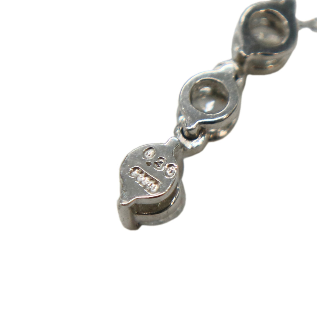 PT900/850/D0.30ct<br>3粒 ダイヤモンドネックレス<br>【NEW】