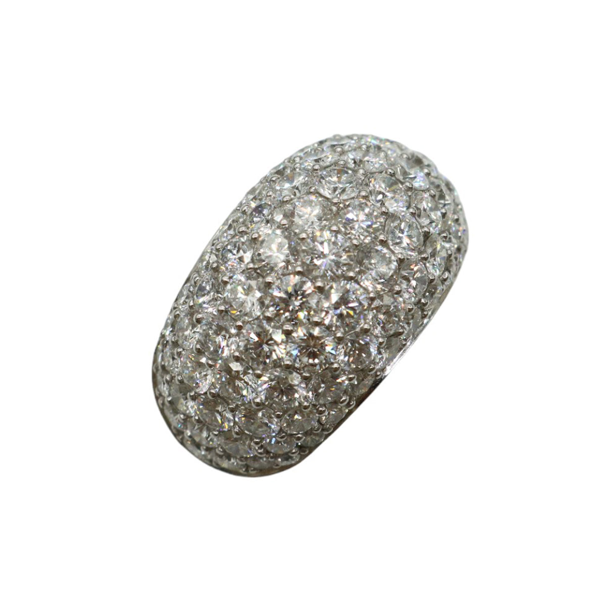 K18WG/D4.08ct<br>ダイヤモンド パヴェリング<br>【NEW】