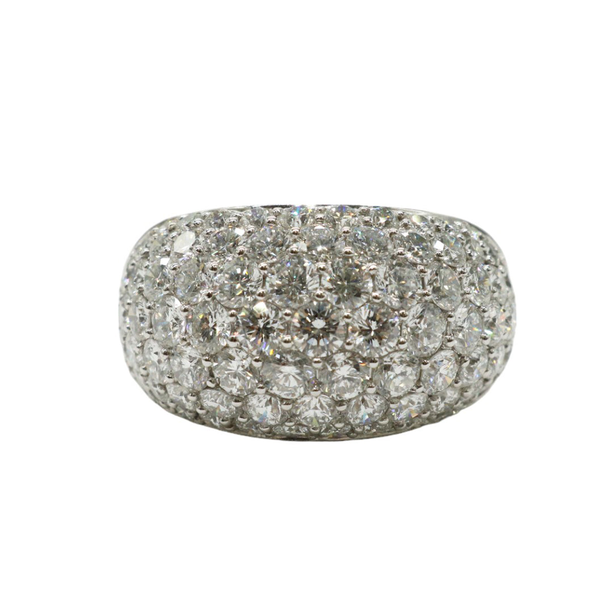 K18WG/D4.08ct<br>ダイヤモンド パヴェリング<br>【NEW】