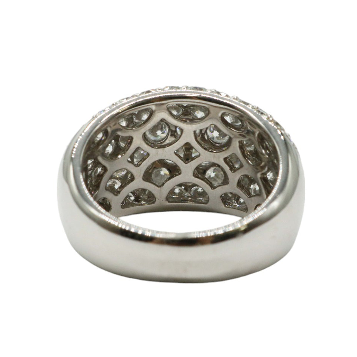 K18WG/D4.08ct<br>ダイヤモンド パヴェリング<br>【NEW】
