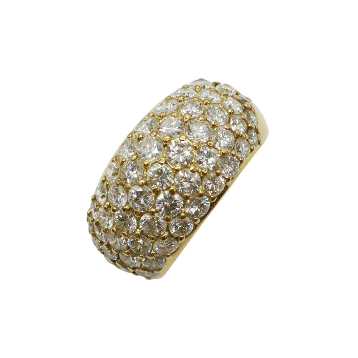 K18YG/D3.27ct <br>ダイヤモンド パヴェリング<br>【NEW】