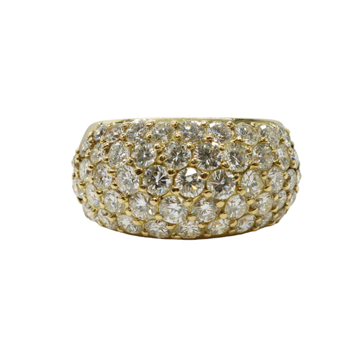 K18YG/D3.27ct <br>ダイヤモンド パヴェリング<br>【NEW】
