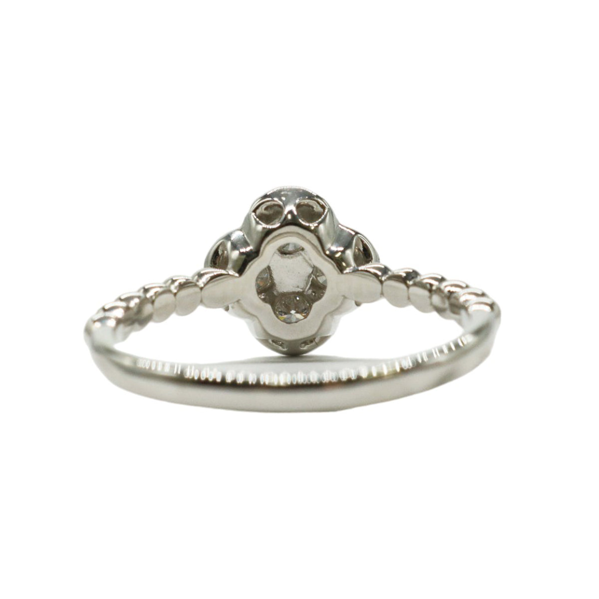 PT950/D0.40ct <br>フラワーダイヤモンド リング<br>【NEW】
