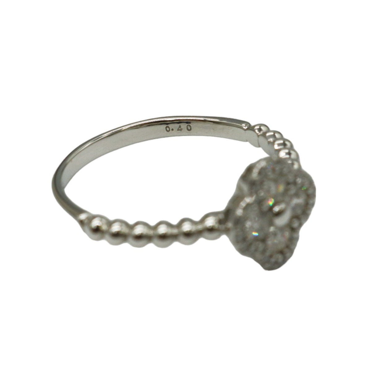 PT950/D0.40ct <br>フラワーダイヤモンド リング<br>【NEW】
