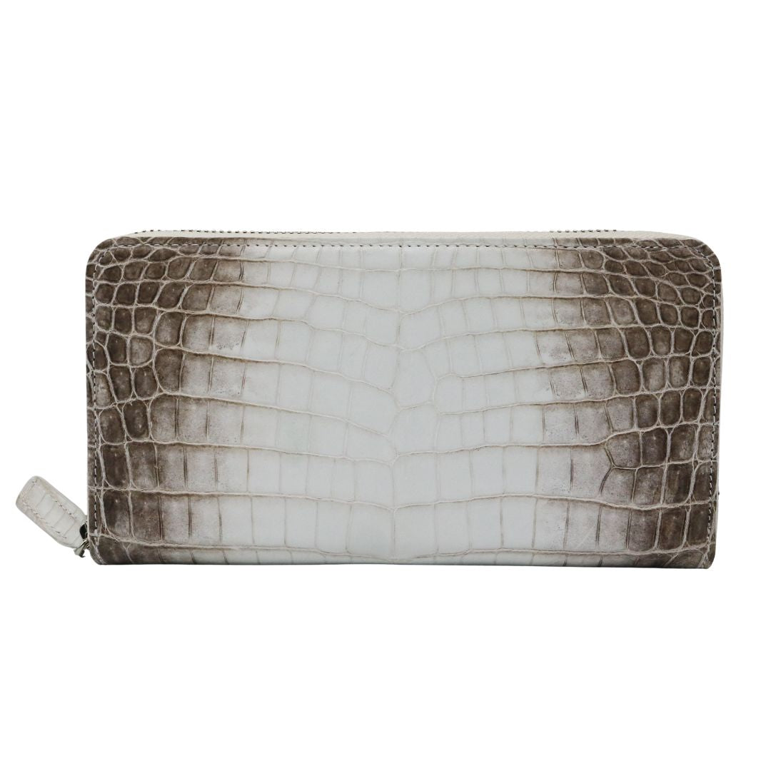 オリジナル<br>クロコダイル ロングウォレット<br>マット ヒマラヤ/シルバー金具<br>【NEW】