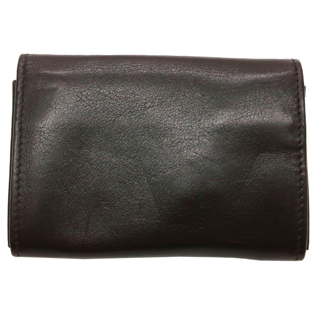 Salvatore Ferragamo<br>【サルヴァトーレフェラガモ】<br>カードケース<br>レザー ブラウン【USED】