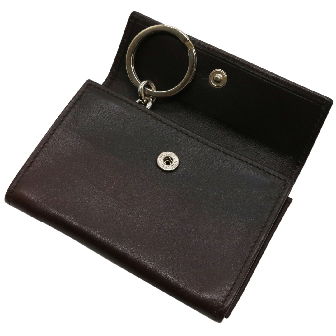 Salvatore Ferragamo<br>【サルヴァトーレフェラガモ】<br>カードケース<br>レザー ブラウン【USED】