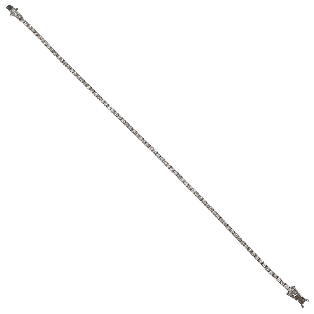 K18WG/D2.01ct<br>ダイヤモンド テニスブレスレット<br>【NEW】