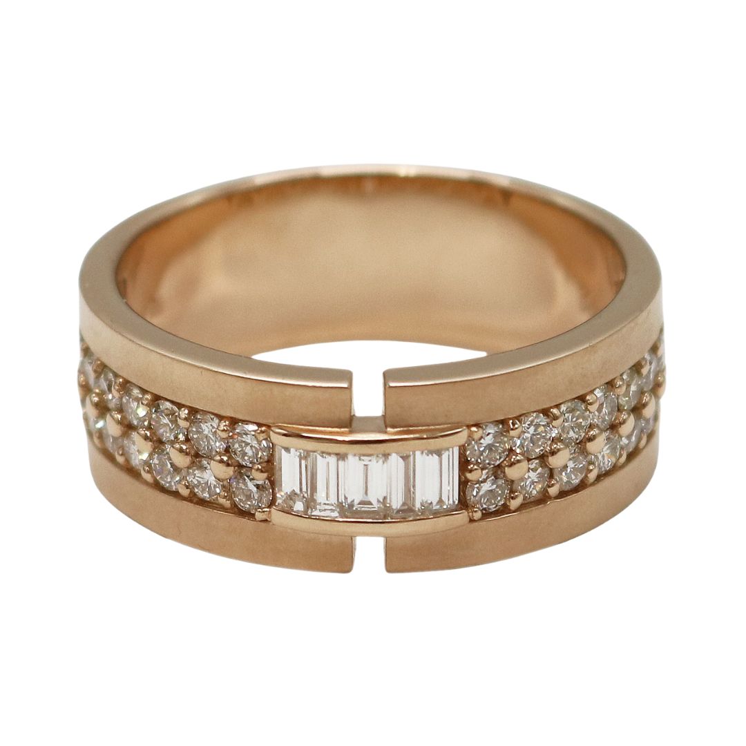 K18PG D0.89ct<br>ダイヤモンド リング<br>【NEW】