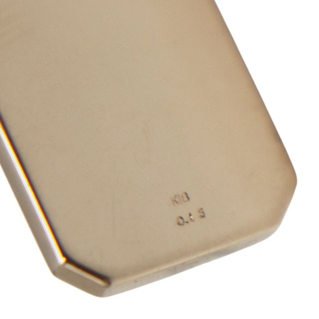 K18PG D0.15ct<br>プレート ネックレス<br>【NEW】