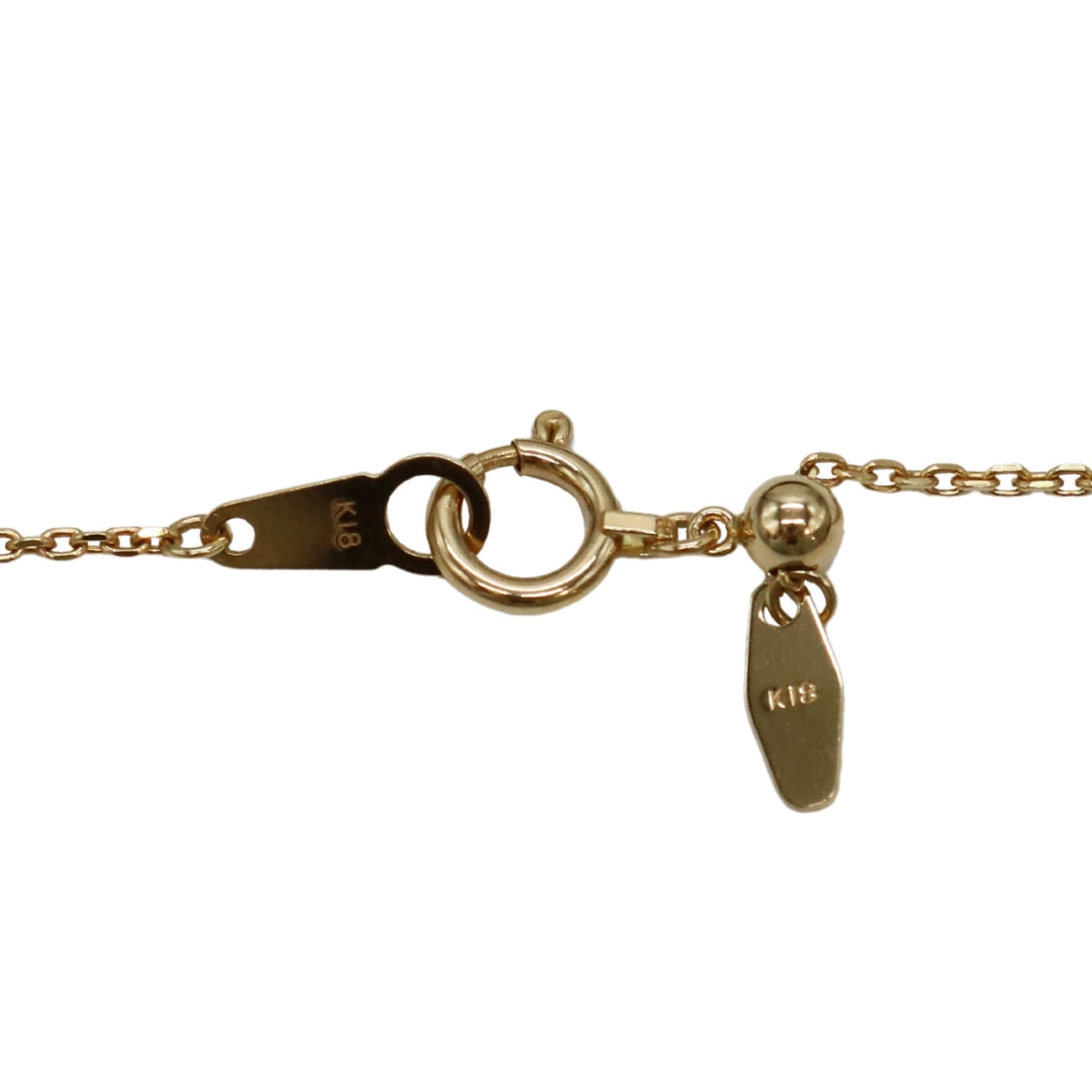 K18YG<br>オニキス クロス ネックレス<br>【NEW】