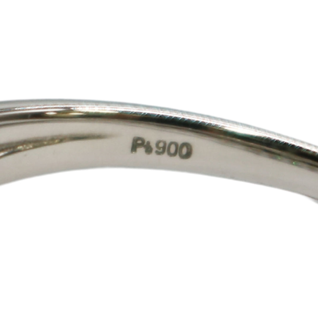 ORIGINAL JEWELRY<br>【オリジナルジュエリー】<br>PT900/D0.30ct<br>2連ダイヤモンドリング<br>【NEW】