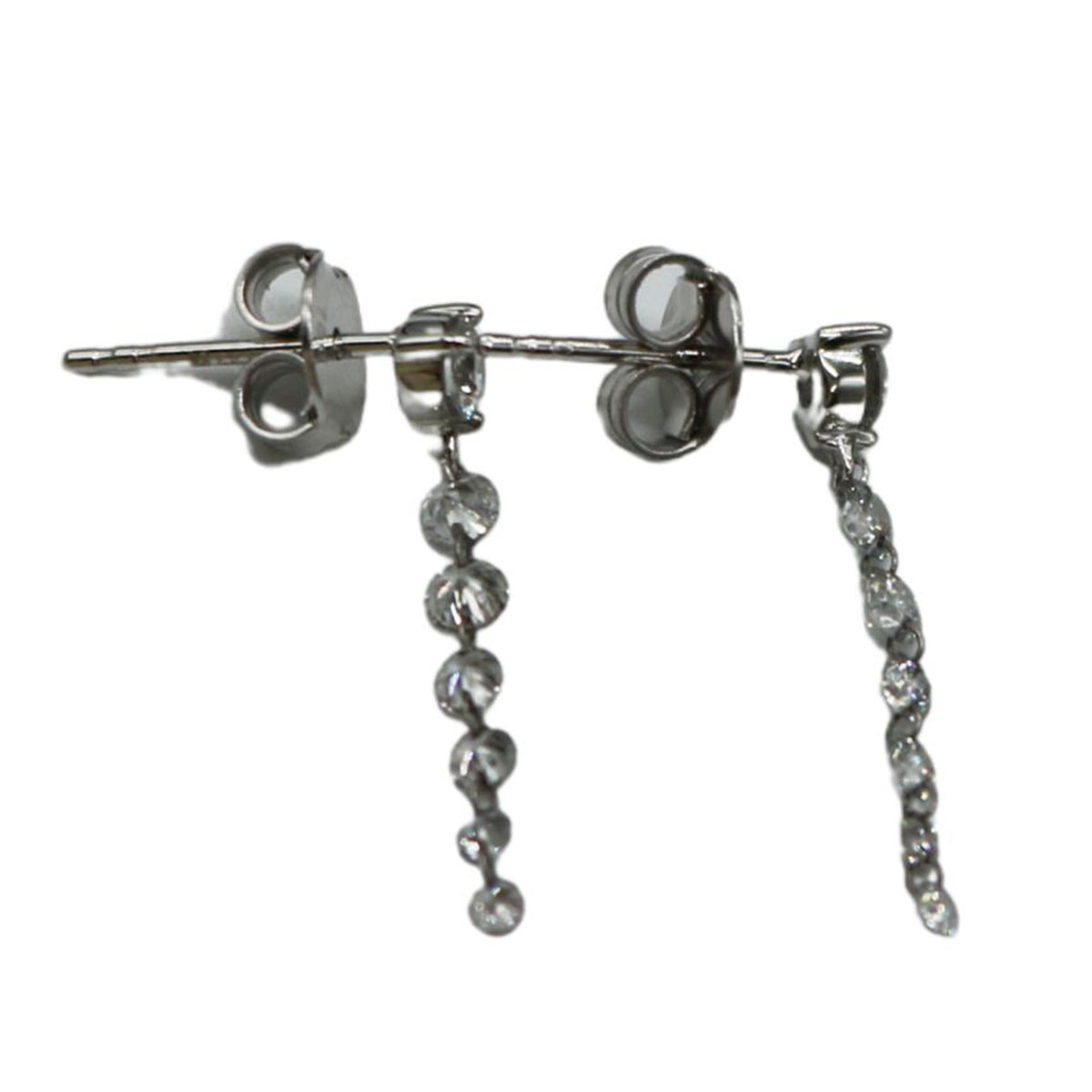 ORIGINAL JEWELRY<br>【オリジナルジュエリー】<br>K18WG/D0.86ct<br>スウィングダイヤモンド ピアス<br>【NEW】
