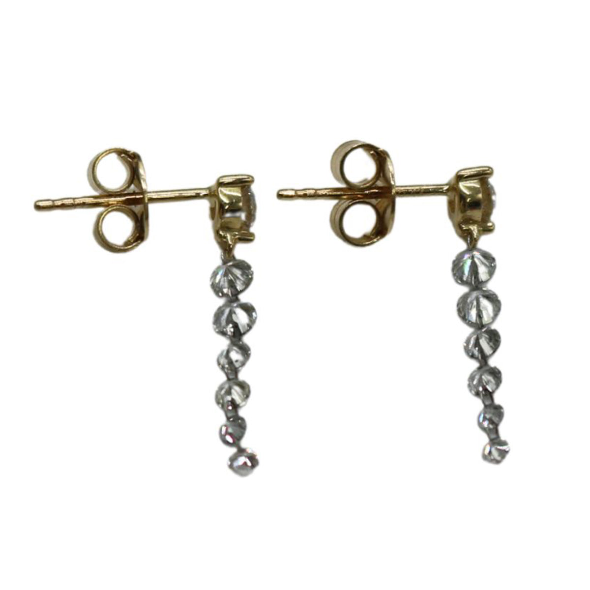 ORIGINAL JEWELRY<br>【オリジナルジュエリー】<br>K18YG/D0.86ctスウィングダイヤモンドピアス<br>【NEW】