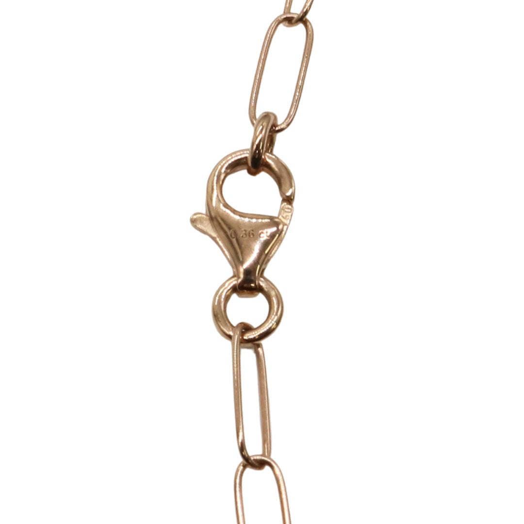 K18PG/D0.36ct<br>パドロック<br>ダイヤモンドペンダント<br>【NEW】