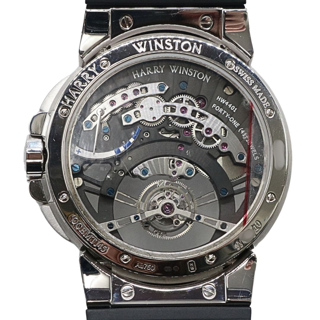 オーシャン<BR>トゥールビヨン<BR>ジャンピングアワー<BR>OCEMTJ45WW002<br>【USED】