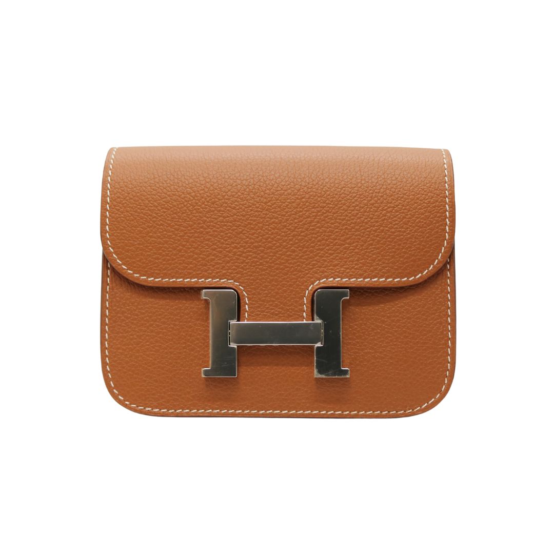 HERMES【エルメス】コンスタンススリム ゴールド/シルバー金具