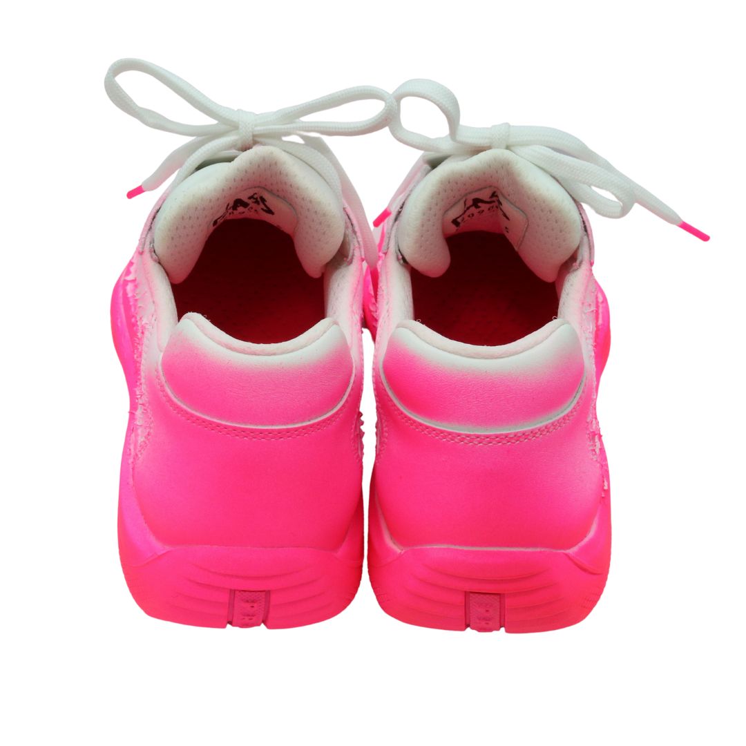 Cass×Prada アメリカズカップ<br> “Att4ck”スニーカー<br>ネオンピンク<br>【NEW】