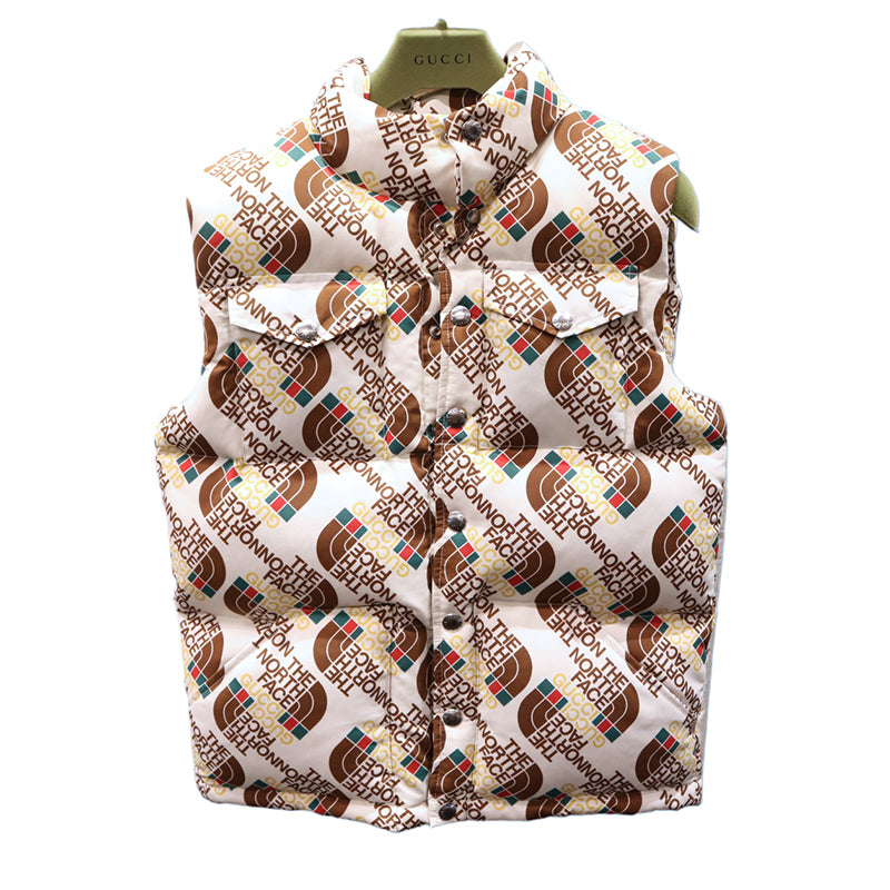 GUCCI×THE NORTHFACE 【グッチ×ザ ノースフェイス】ロゴダウンベスト 